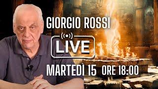 Live con Giorgio Rossi "SACRIFICARE O ESSERE SACRIFICATI ?" martedì 15 Ottobre ore 18:00