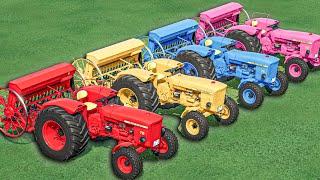 What's The BEST Way To Use MINI Tractors For DIRECT SEEDING ? Farming Simulator 22