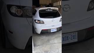 Mazdaspeed 3 loud  cold start #mazda #mazda3 #mazdamps #exhaust #turbo