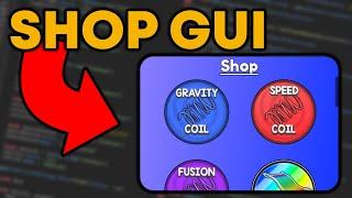 How to Make a Shop GUI in Roblox Studio 2024 - Earn Robux!