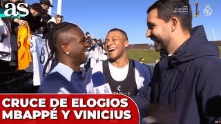 El CRUCE de ELOGIOS entre MBAPPÉ y VINICIUS con el que el MADRIDISMO va a quedar ENAMORADO