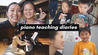 Piano teaching diaries: muso concert 3 rehearsal, students’ KINOI boba cup review ft. Lawrence Ng