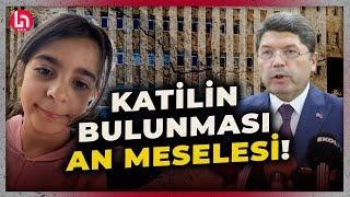 Narin'in katilinin bulunması an meselesi! Soruşturma derinleşiyor! Adalet Bakanı'ndan flaş açıklama!