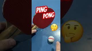 Pingpong vs Tenis de mesa | #tenisdemesa #pingpong #tabletennis #raqueta