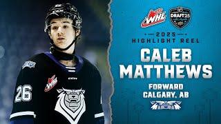 Caleb Matthews - 2025 NHL Draft Highlight Reel