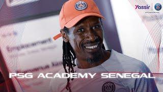 ️ Aliou Cissé à la rencontre de la PSG Academy Sénégal 
