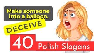 40 polskich sloganów, które tylko Polak rozumie. Naucz się polskich zwrotów #2 | @Polish_Geek