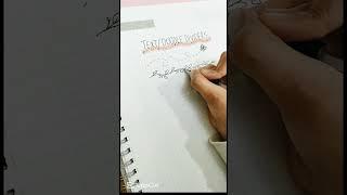  Text divider / bullet journal border ideas when bored ||  floral doodle art ideas 