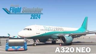 Flying the FBW and Asobo  A320 NEO in Microsoft Flight Simulator 2024  Tech Alpha