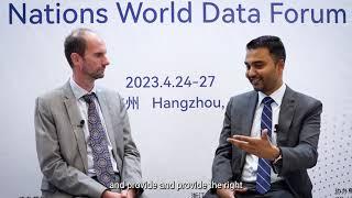 UN World Data Forum 2023 - Interview Corner (Gayan Peiris, UNDP's Head of Data and Technology)