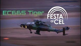 Festa al Cel 2019 ️ EC665 Tiger Breathtaking Dusk Flight!! - HD 50fps