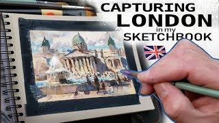 Capturing London in my Sketchbook