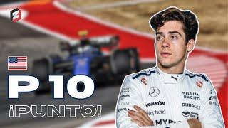 FRANCO COLAPINTO P10 en AUSTIN | ANÁLISIS F1 USA GP 2024