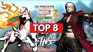 TNS UMvC3 #164 TOP 8 (Amaterasu, Dante, Magneto, Doom, Rocket Raccoon) MvC3 Tourney Marvel 3