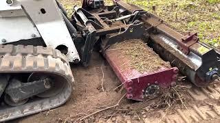 HUGE UPGRADE this Skid-Steer Attachment Grinds Everything! SAVE MONEY, TIME, FUEL, LABOR