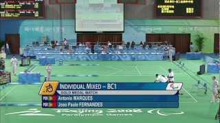 Boccia Individual Mixed BC1 Gold Medal Match - Beijing 2008 ParalympicGames