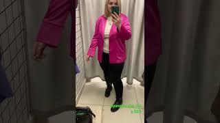 Примерка одежды Plus size в SELA #покупки #образы_плюс_сайз #одежда_больших_размеров #shopping