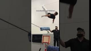 Why we use spotters in gymnastics ‍️ #coach #spot #gymnastics #gymnast #fail #olympics #sports