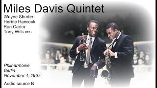 Miles Davis with Wayne Shorter- November 4, 1967 Philharmonie, Berlin | Audio source B- remastered