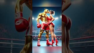 Gold Cougar  Bear #cutecat #catlover #avengers #trending #shorts #viralvideo #fight #ai #cat