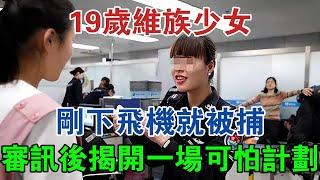 19歲維族少女剛下飛機就被捕，審訊後揭開一場可怕計劃 #大案紀實 #刑事案件 #案件解說