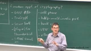 Lecture 01   Introduction to Cryptography by Christof Paar