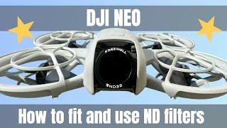 DJI Neo ND filters by FREEWELL #shaunthedrone #freewell