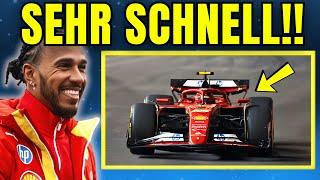 Hamilton BEENDET die 3 Testtage mit Ferrari und SCHOCKIERT alle mit einem UNGLAUBLICHEN Ergebnis!!