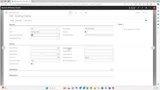 Microsoft Dynamics BC   Set up Work Center