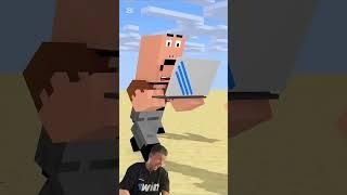 HELP Herobrine From Black Hole With His New Friend #friendship #shorts #trending #anime