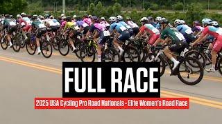 FULL RACE: Elite Women's Road Race - 2025 USA Cycling Pro Road National Championships