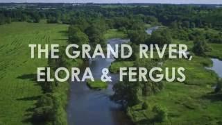 Elora Fergus Aerial Video Production