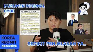 RINGKASAN "DOKUMEN INTERNAL" HYBE!!