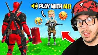 I made a kid cry in Fortnite..