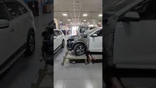 Не оригинальный капот KIA RIO #сто #oemzap