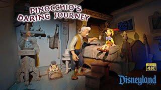 Pinocchio's Daring Journey On Ride Low Light 4k POV Disneyland 2024 10 21