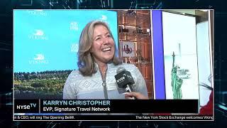 Signature Travel Network EVP Karryn Christopher on Viking IPO