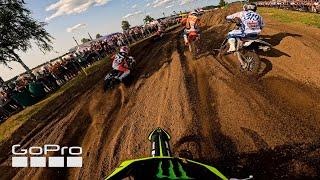 GoPro: Mikkel Haarup 2024 FIM MX2 Qualifying Moto from Round 16 The Netherlands