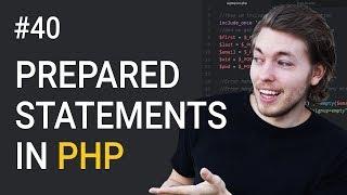 40: What are Prepared Statements and how to use them | PHP tutorial | Learn PHP programming