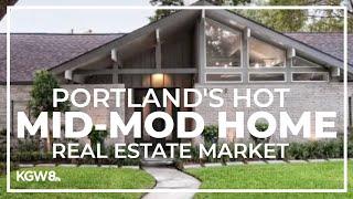 Mid-century modern homes, the hottest sellers in the Portland market