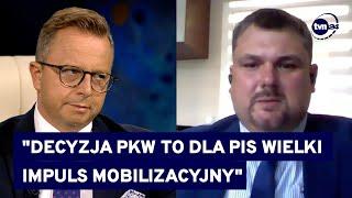 Joński: Decyzja PKW historyczna, czas na sprawiedliwość: prokuraturę, sądy i więzienie @TVN24