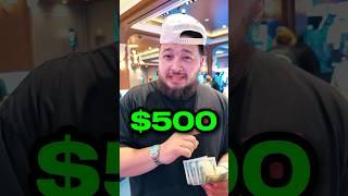$500 blackjack hand, then $1,000 in bubblecraps!
