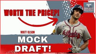 MOCK DRAFT MONDAY 1.0 - Dominate Your League With The 2nd Pick - Fantasy Baseball 2025 !