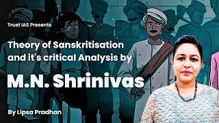 Sanskritization I M.N Srinivas I Sociology I UPSC Optional Subject I UGC Net I Trust IAS