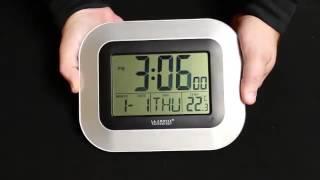 WT-8005U Atomic Digital Wall Clock