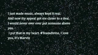 The Reason - Marvin divine - Lyrics