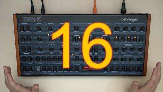 Behringer UB-Xa D: analog polyphony at its best? Min review/max jam