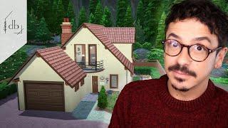 Building a POLISH HOUSE Using GOOGLE EARTH | The Sims 4