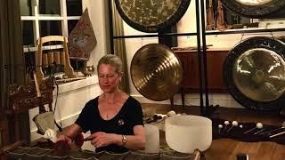 Gong bath by Cathy Eastburn