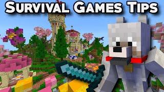 8 Tips to WIN in Survival Games (Hive Bedrock)